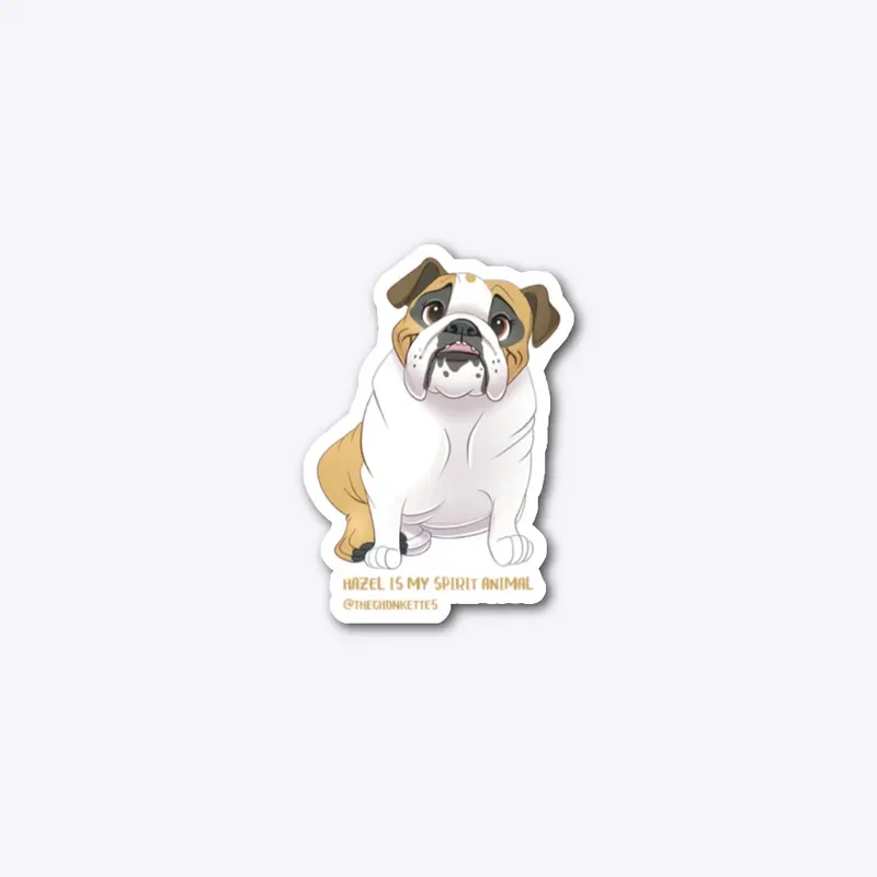 Hazel Is My Spirit Animal Sticker